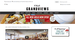 Desktop Screenshot of clubgrandviews.com.au